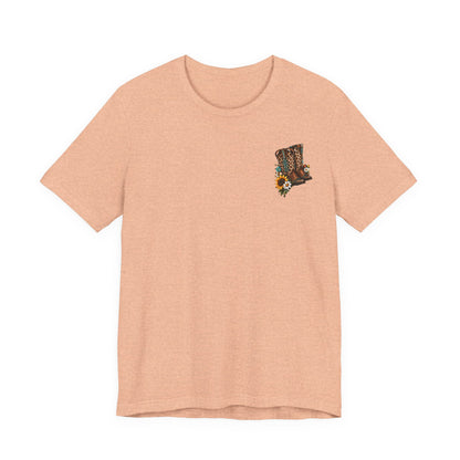 Country Charm Tee – “A Little Bit City, A Little Bit Farm” Graphic T-Shirt
