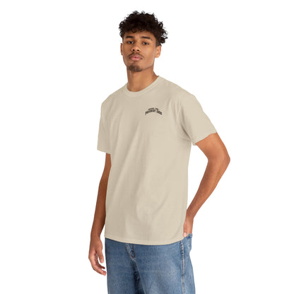 Where the Pavement Ends T-Shirt – Vintage Sunset Off-Road Camping Tee