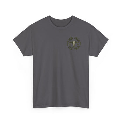 Keep Your Boots Dirty Tee — Western Cowboy Graphic Shirt ("Keep Your Boots Dirty and Your Dreams Big")