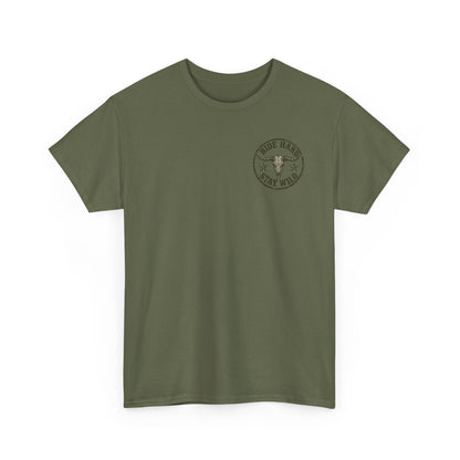 Keep Your Boots Dirty Tee — Western Cowboy Graphic Shirt ("Keep Your Boots Dirty and Your Dreams Big")