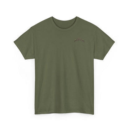 Where the Pavement Ends T-Shirt – Vintage Sunset Off-Road Camping Tee